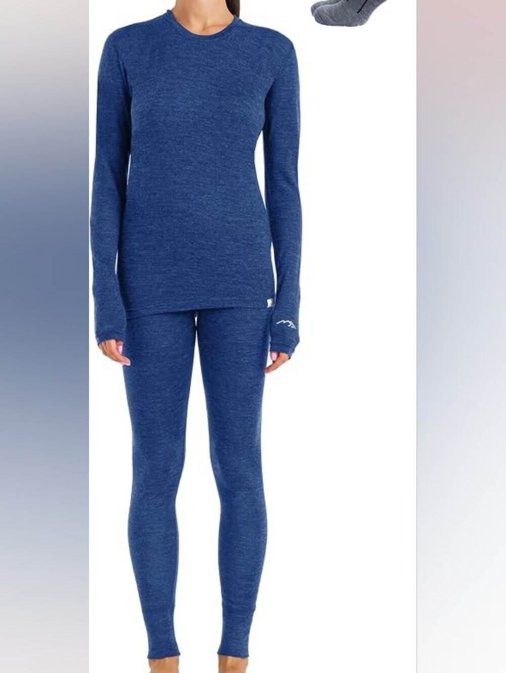 100% Merino Wool 165 Base Layer Lightweight, M, Merino Light by MERINO TECH